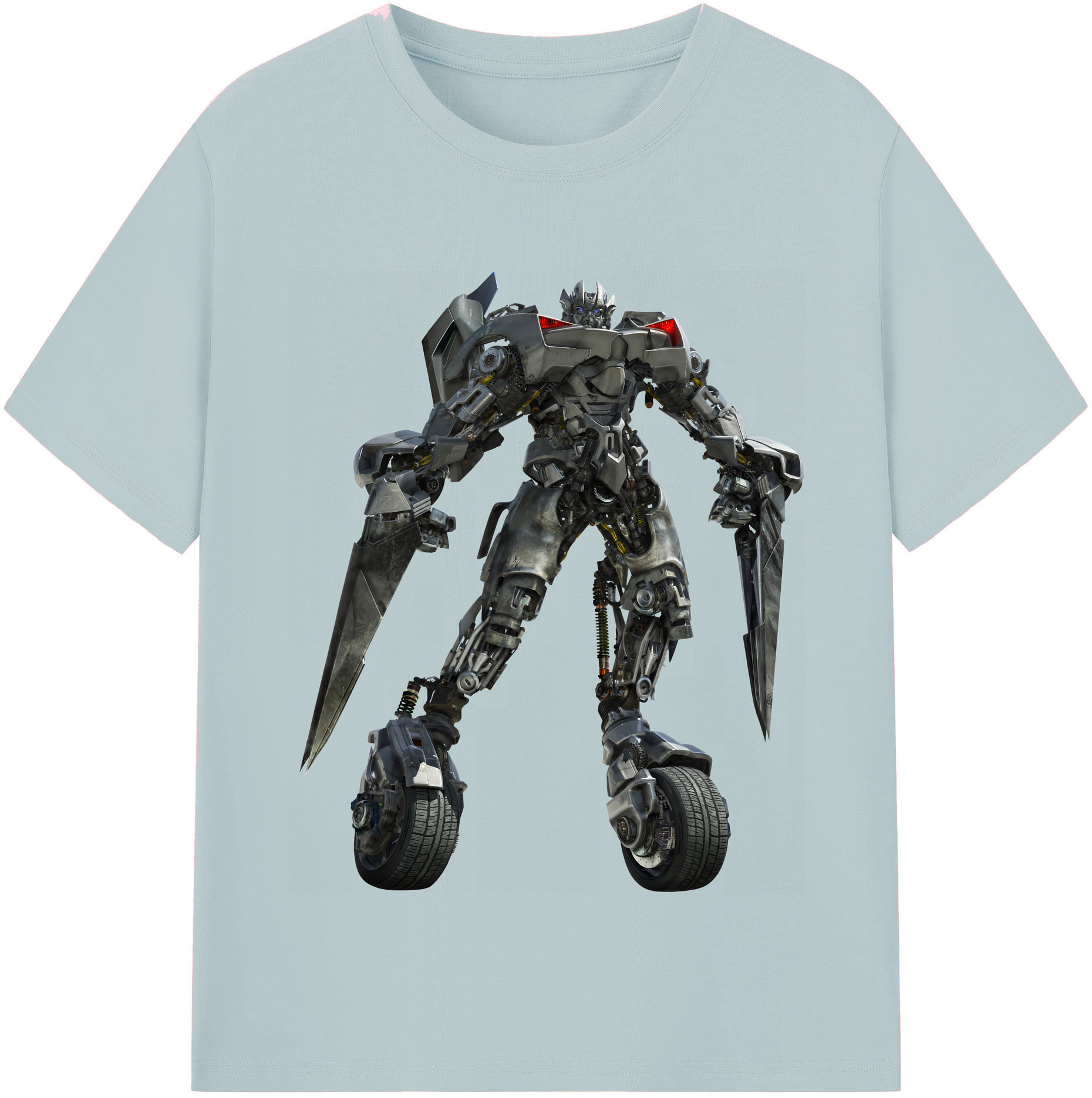 （画像用） Transformers トランスフォーマー 綿100％半袖Tシャツ（フロントプリント）